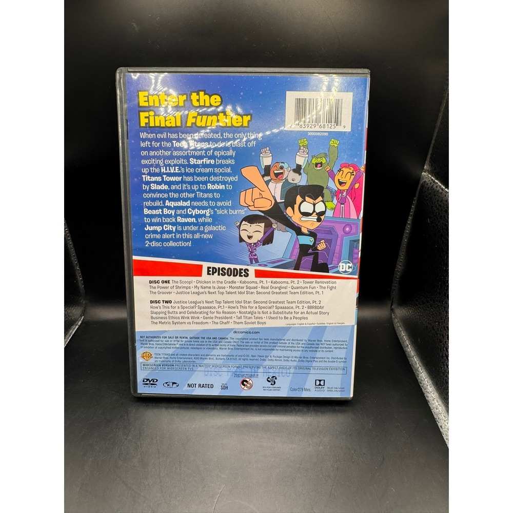 Teen Titans Go DVD Lot Complete 1st Season Lo-Tech Heroes Lookin For A Fight DC - Picture 7 of 9